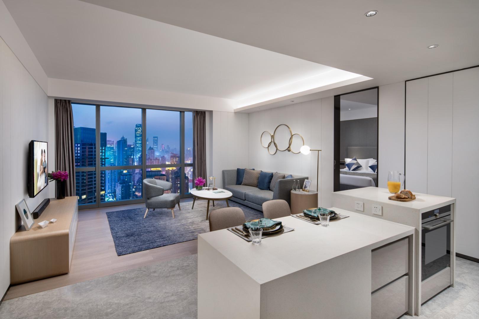 Ascott Raffles City Chongqing Zewnętrze zdjęcie