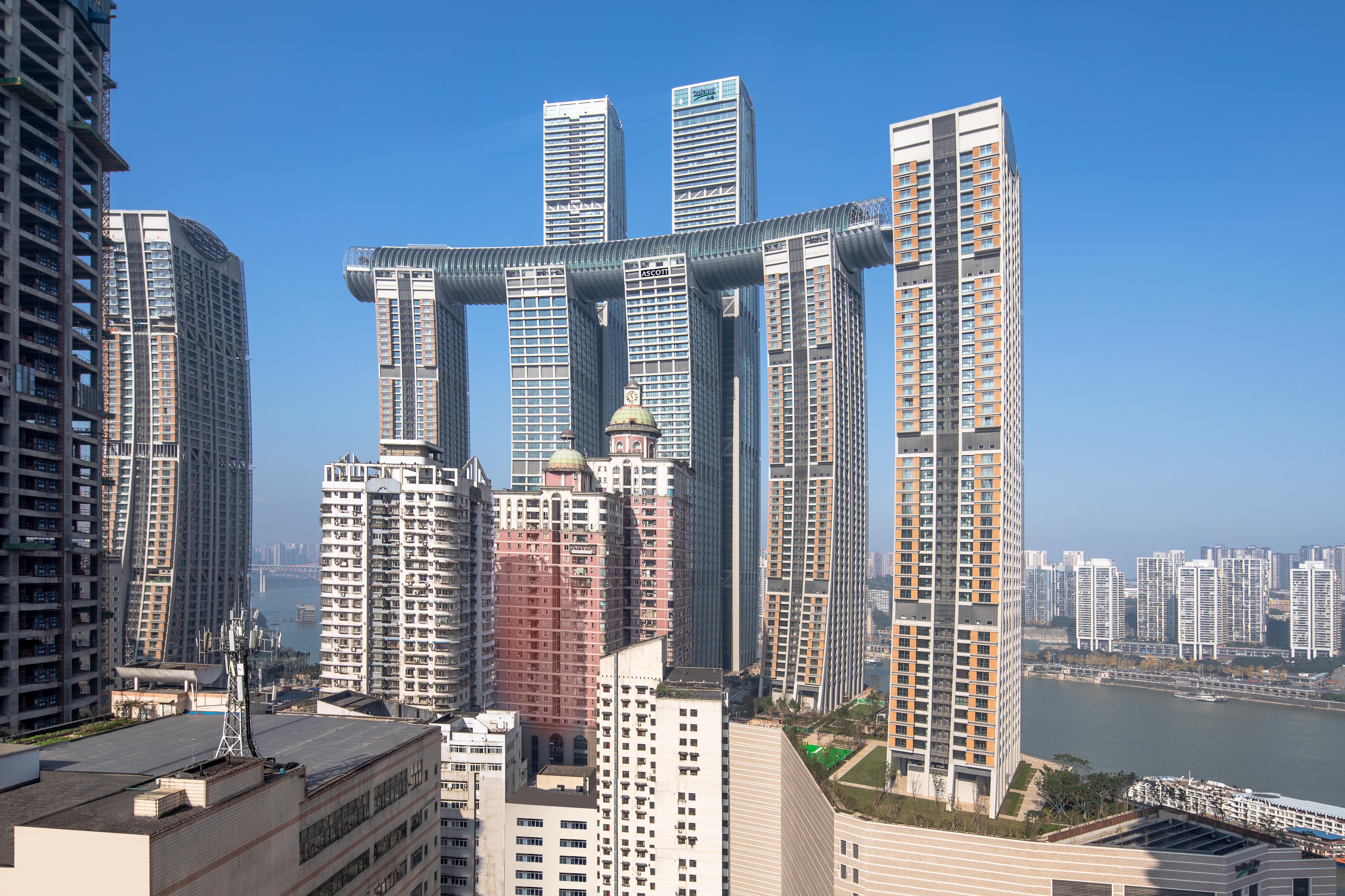 Ascott Raffles City Chongqing Zewnętrze zdjęcie